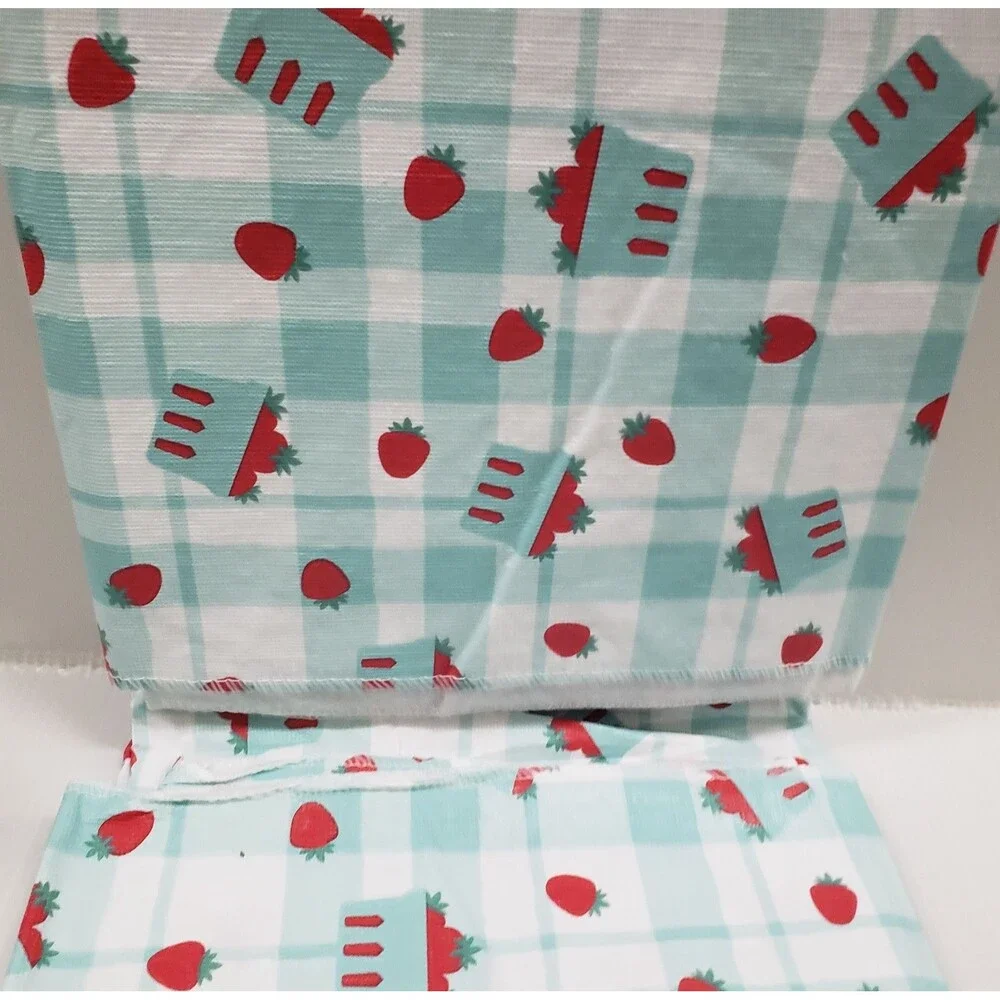 Printed Kitchen Vinyl Tablecloth,52